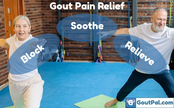 Gout Pain Relief – Block, Soothe, Relieve
