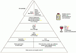 Gout & Healthy Eating Pyramid
